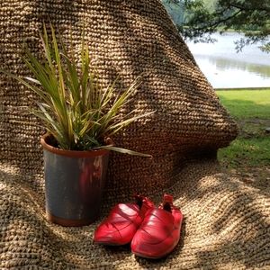Red Everlane Day Loafers Size 10